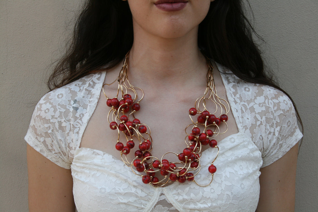Collana Rubino