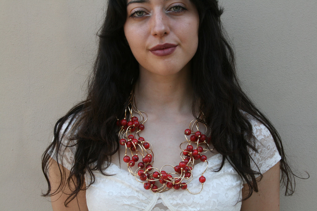 Collana Rubino