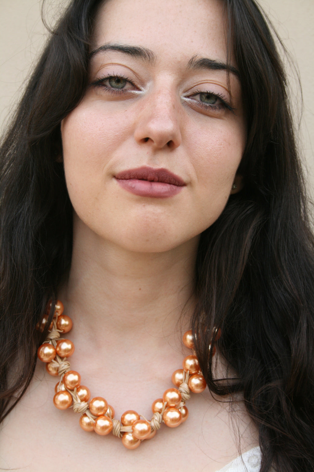 Collana  ambrata